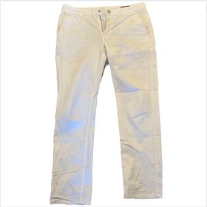Bonobos Slim Straight Chino Pants, Men's 32/30, White